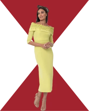 Vestido-madrina-midi ceremonia