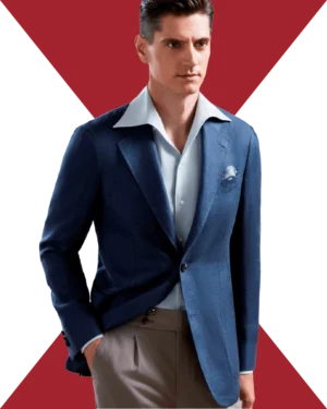 Blazer-hombre-azul-oscuro-entallada