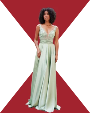 Vestido-gala-verde menta-saten